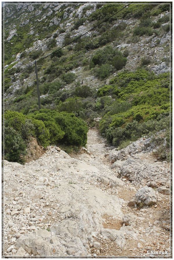  sentier escarpe sormiou