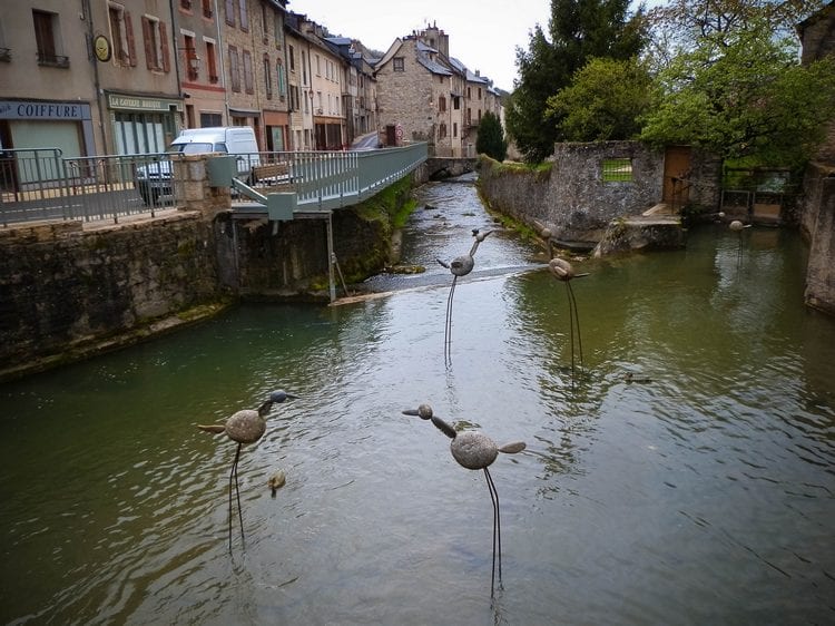 œuvre d'art à la canourgue 