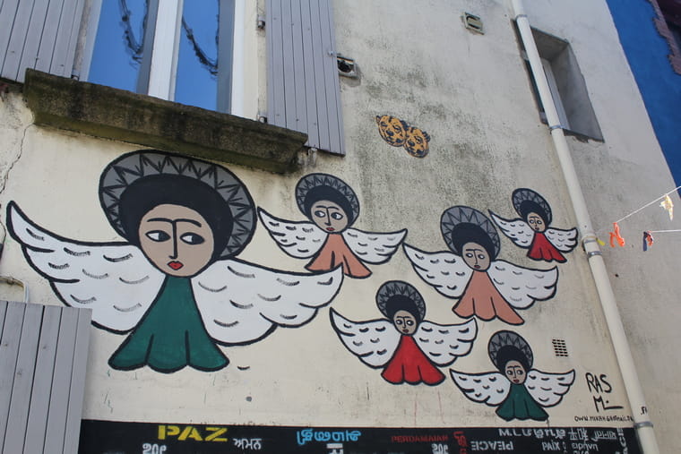 street art trentemoult Nantes