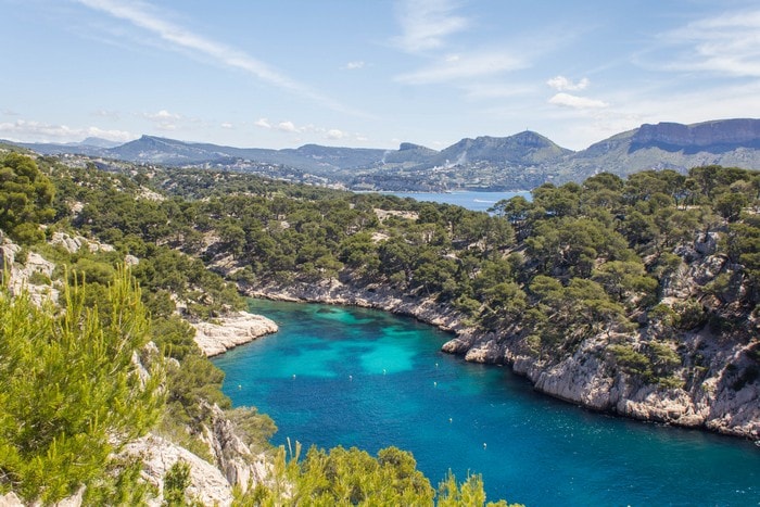  la calanque de Port Pin