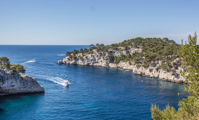 Plage de la calanque de Port Pin