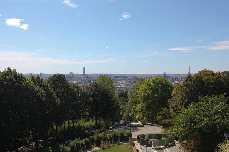 belvedere belleville vue paris