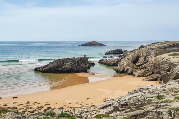  cote sauvage presqu'île quiberon